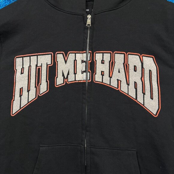 Billie Eilish “Hit Me Hard and Soft The Tour” Zip-Up Hoodie Size Small - Picture 2 of 5